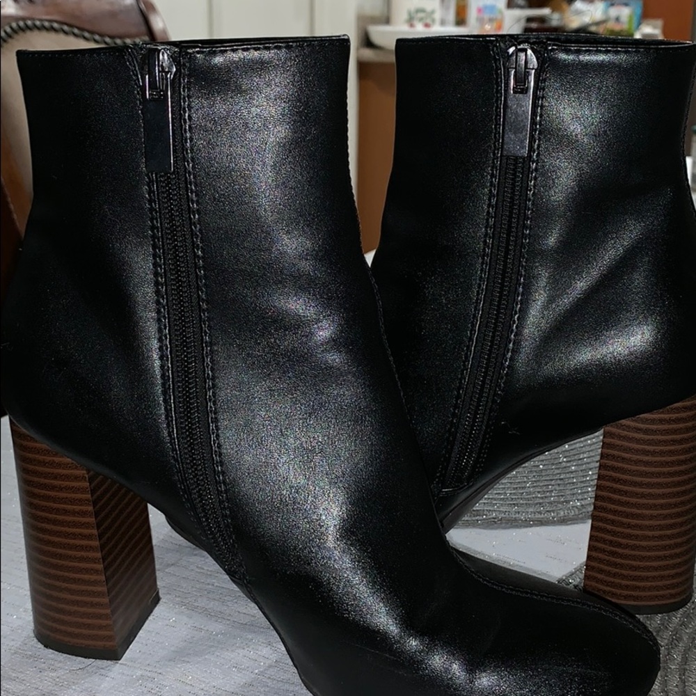 Merona Black Booties